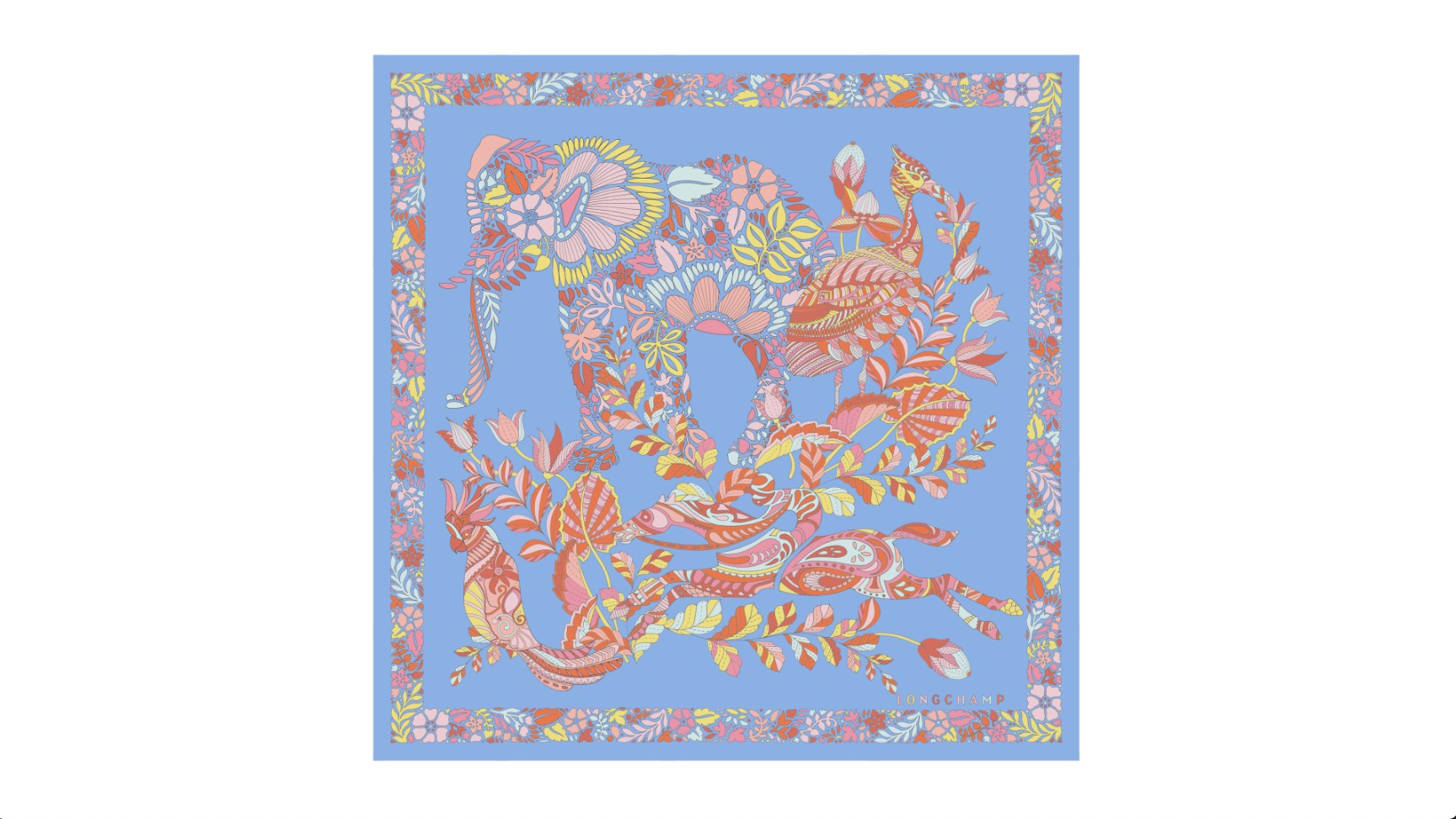 Illustration trois CARRE DE SOIE