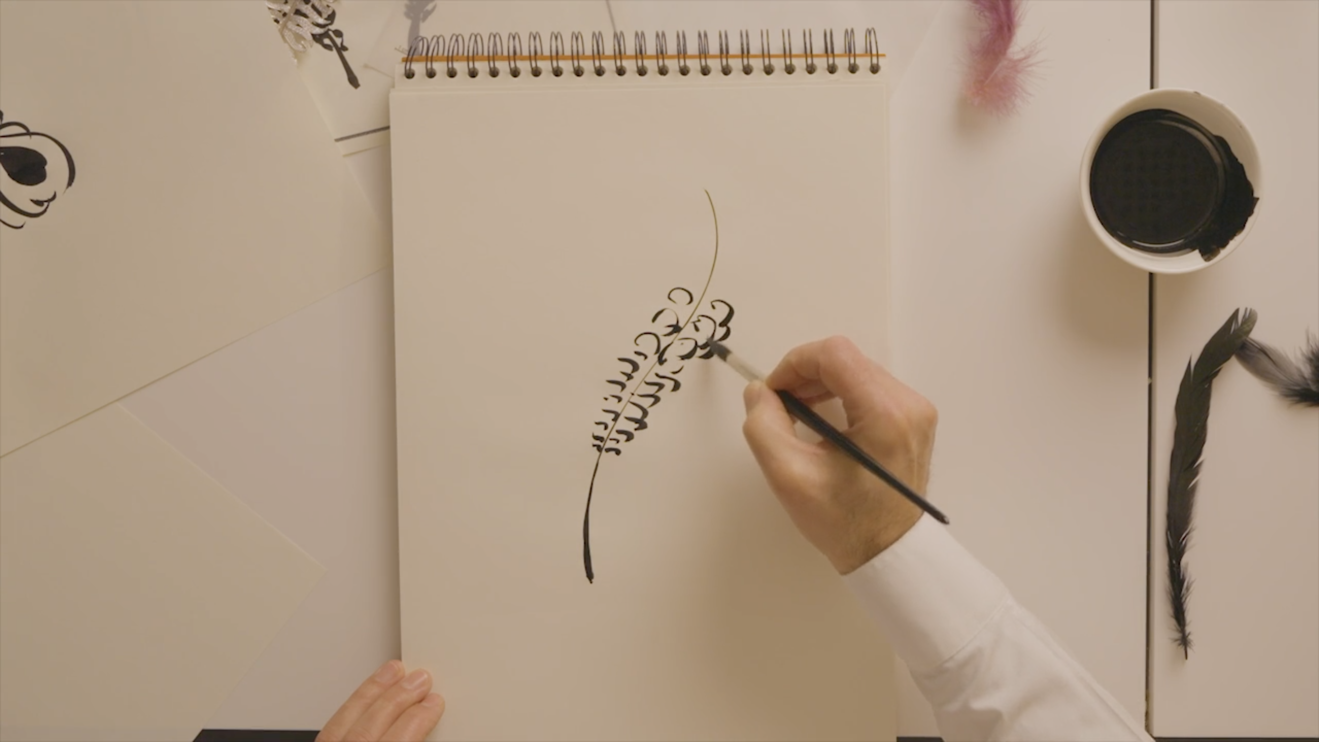 Illustration deux LA PLUME